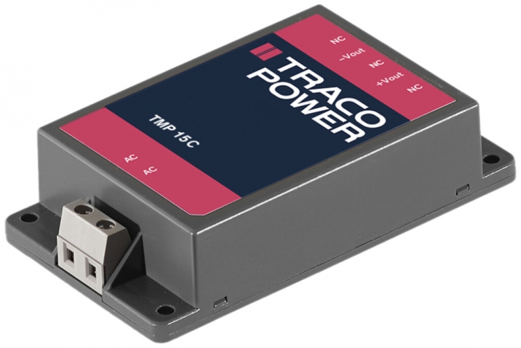 Alimentazione Traco TMP 15105C, 15W 3A 5VDC 54×96×23.3mm 