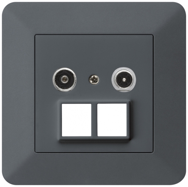 Presa multimedia INC kallysto.trend R/TV 14dB 2GHz antracite 