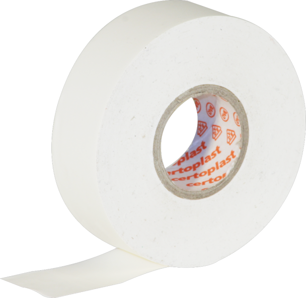 Bande autocollante Certoplast 601 20mm×25m blanc 