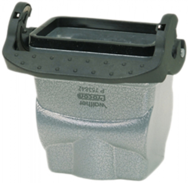 Boîtier de prise Walther PROCON P753842, filetage 1×M25, H=77.5mm, Al 