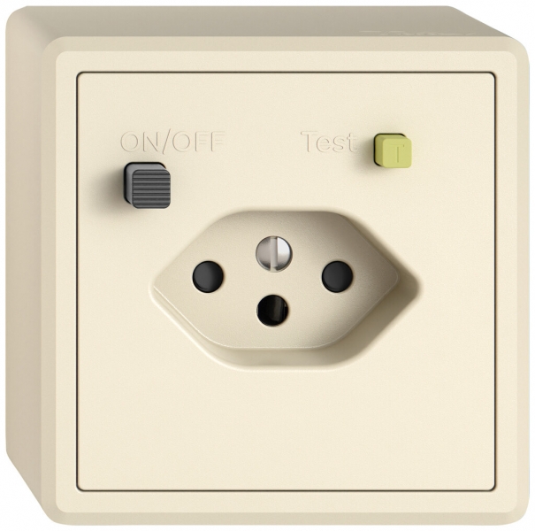 Presa FI AP EDIZIO.liv 1×T13 con shutter cr 