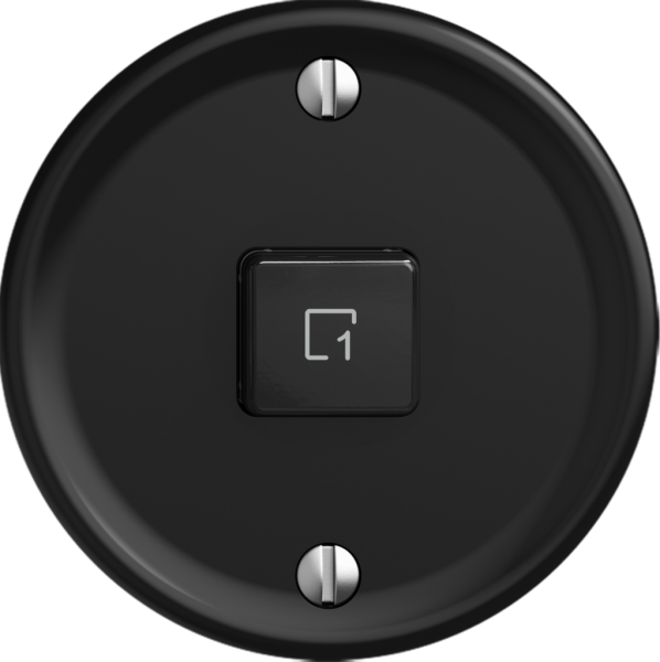 Pulsante scene STANDARDdue Wiser SNAPFIX® 1 scena 1 tasto ne 