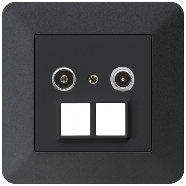 Presa multimedia INC kallysto.trend R/TV 23dB 2GHz nero 