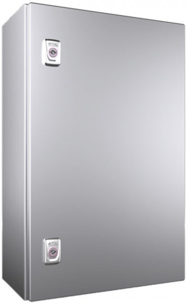 Armadio compatto Rittal AX, 1 porta, IP66, 380×600×210mm, acciao pregiato V2A 