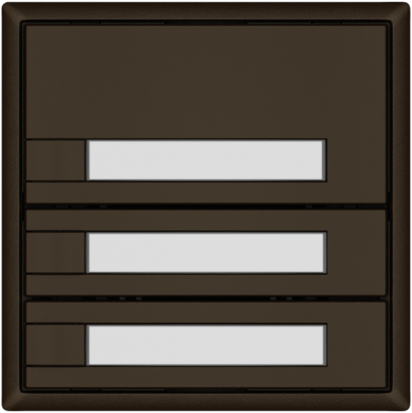 Pulsante KNX RGB EDIZIO.liv SNAPFIX® sensore temp.s.LED targ.3× com.1T ma 