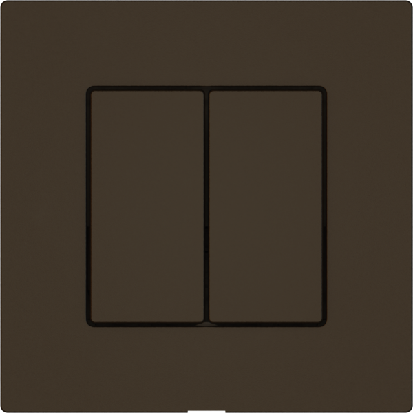 Interruttore a pulsante EDIZIO.liv Wiser SNAPFIX® 2 canali 2 tasti ma 