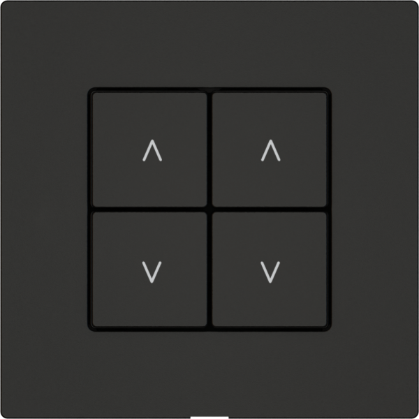 Interrupteur stores EDIZIO.liv Wiser SNAPFIX® 2 canaux 4 touches WLAN no 