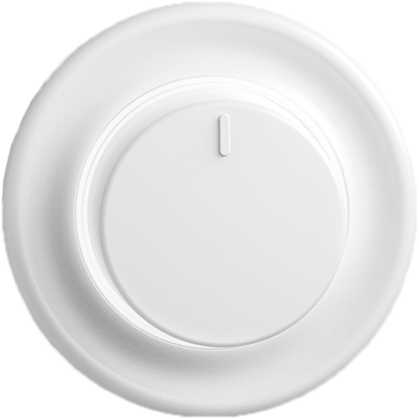 Variatore LED universale INC STANDARDdue Q, 4…200W/400W/VA bianco, LED bianco 