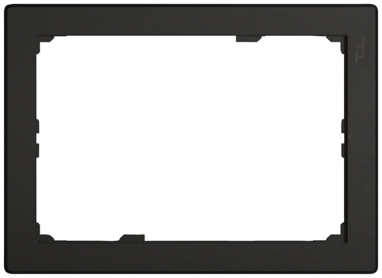 Plaque frontale EDIZIO.liv SNAPFIX® pour KNX-Panel 7" 120×180 mm no 