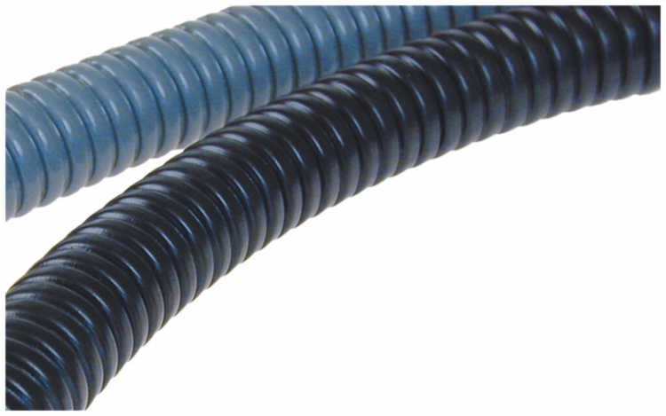 Tubo metallico Plica Ferroplast NW/DN 48 Ø48/55mm 10m acciaio/PVC grigio 