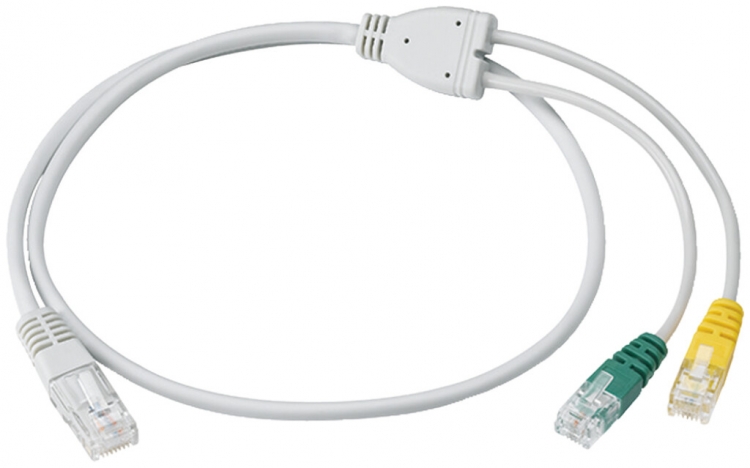 Cavo d'allacciamento Y-DSL Hager HMS grigio 0.5m 