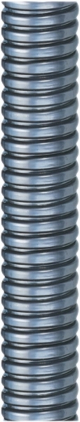 Tubo metallico flessibile AGRO blu 29/36mm Polyplast SPR-PU-AS rotolo 25m 