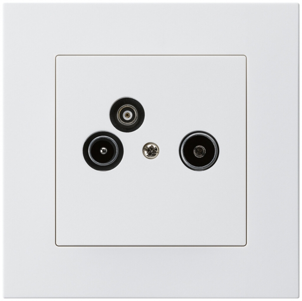 Prise pour antenne ENC R/TV/données kallysto.pro 2GHz 14db blanc 