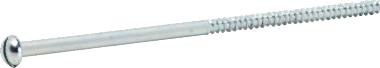 Vite per legno testa semitonda 4×120mm zincata 