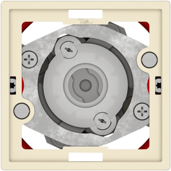 Signallampe EDIZIO.liv SNAPFIX® 250V ohne Kalotte ohne Lampe cr 