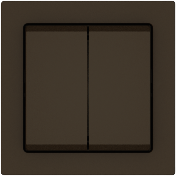 Poussoir RF EnOcean EDIZIO.liv SNAPFIX® 4 canaux br 