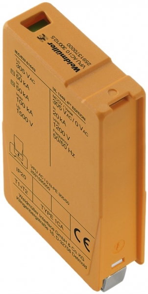 Scaricatore di ricambio Weidmüller VPU AC I 0 300/12.5 