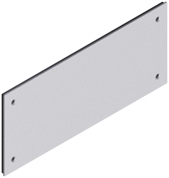 Couvercle étanche Quox 265×115mm aluminium blanc laqué IP54 