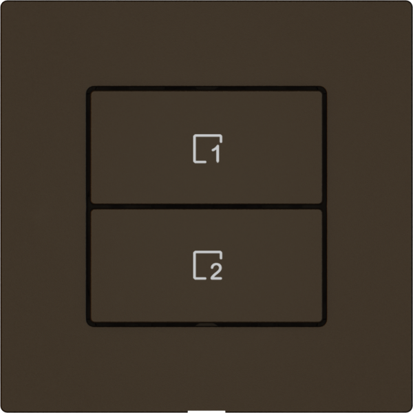 Pulsante scene EDIZIO.liv Wiser SNAPFIX® 2 scene 2 tasti WLAN ma 