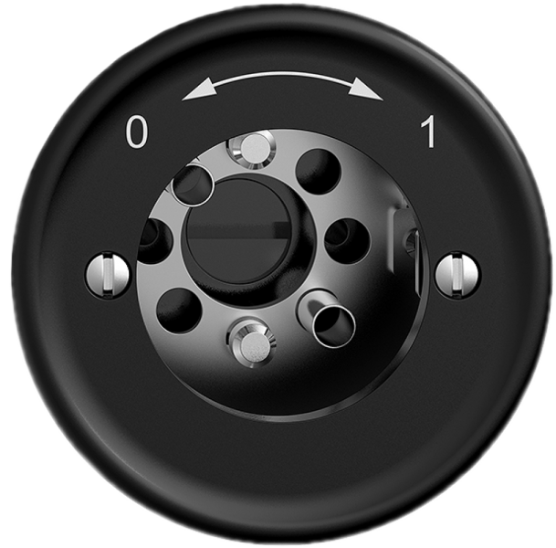 Contatto rotativo STANDARDdue SNAPFIX® 0<->1/1P senza cilindro ne 