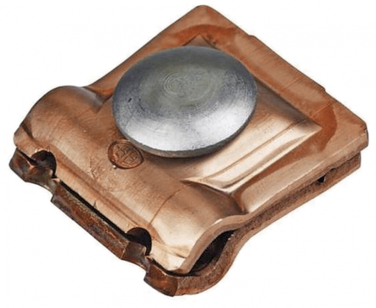 Collier de contact universel Flury AV 48, Cu nu, Ø 6…10mm 