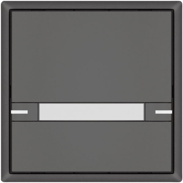 Pulsante KNX RGB EDIZIO.liv SNAPFIX® sensore temp.RGB-LED targ.1× com.2T grs 