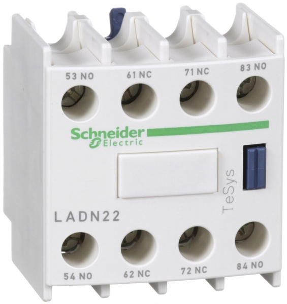 Contatto ausiliare Schneider Electric LADN22 2Ch+2R TeSys 