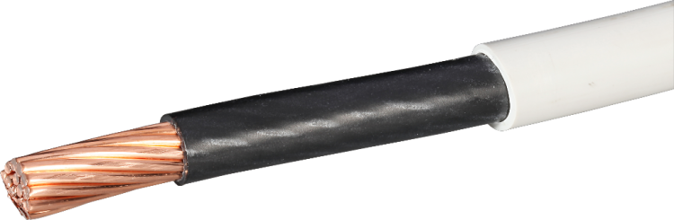 Câble d'installation FE0 1×50mm² L gris Dca Une longueur