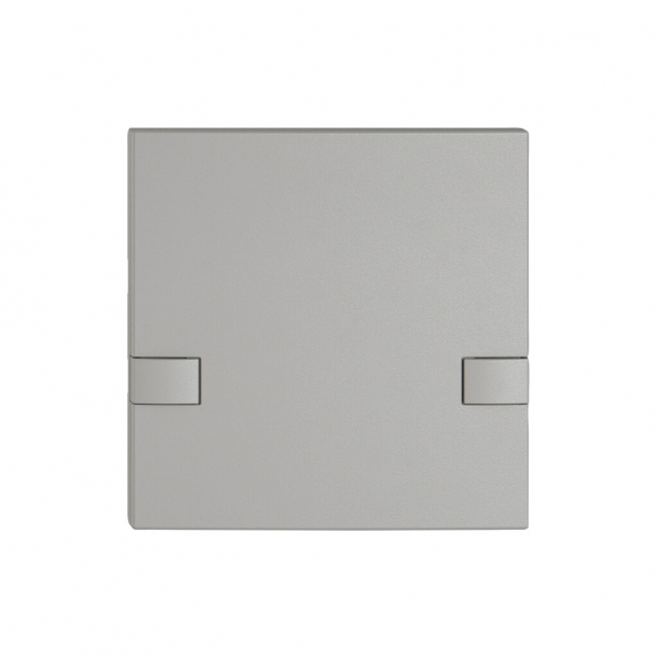 Poussoir 1/1 EDIZIO.liv KNX et UNI a.SNAPFIX® sans LED commande à 2 touches grc 