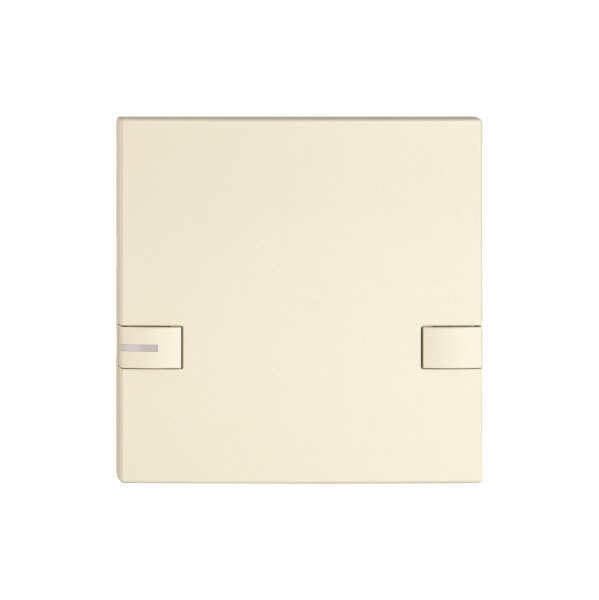 Pulsante 1/1 EDIZIO.liv KNX e UNI con SNAPFIX® con LED comando a 2 tasti cr 