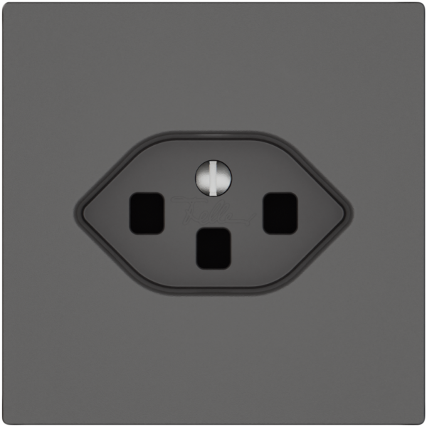 Prise EDIZIO.liv SNAPFIX® 1×T23 grf 