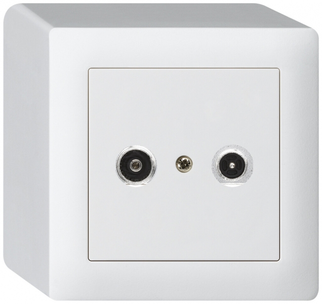 Presa antenna AP kallysto R/TV 23dB 2GHz bianco 