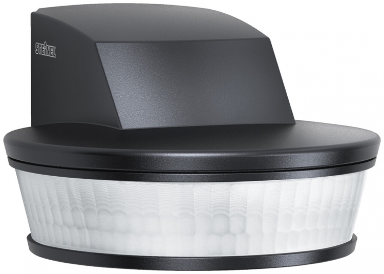 Capteur de mouvement AP Steinel PIR sensIQ S KNX 300° noir 