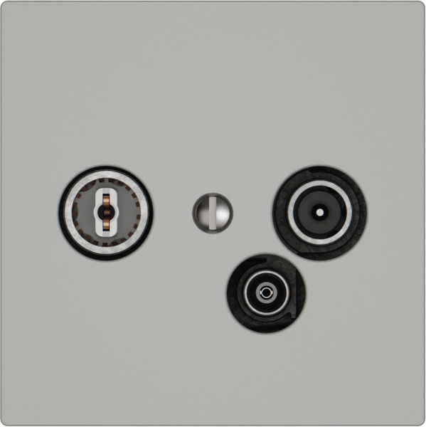 Prise antenne TV-R-données EDIZIO.liv SNAPFIX® 4dB grc 