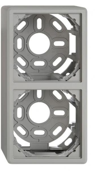 Intestazione AP EDIZIO.liv SNAPFIX® 2×1 per combinazioni a libera scelta grc 