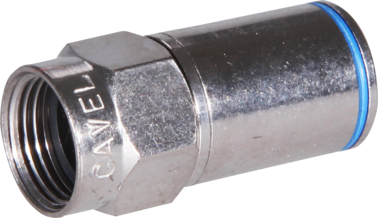 Spina F a compressione, senza pinza p. DG113/TS61L cavi 