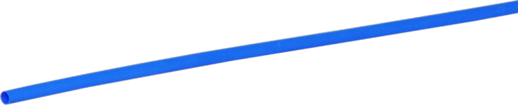 Gaine rétractable 3:1 3/1 L=1.2m bleu 