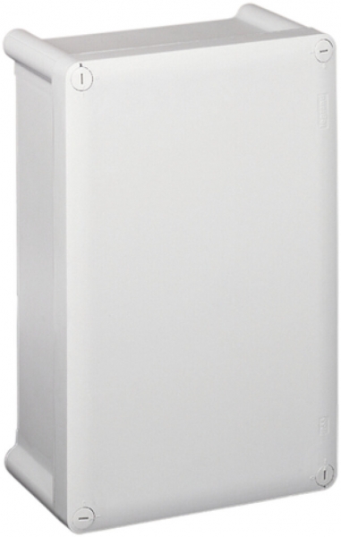 Boîtier d'appareils Legrand IP55 130×75mm vide gris clair 