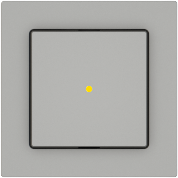 Pulsante EDIZIO.liv SNAPFIX® ARL/1P illuminazione frontale giallo grc 