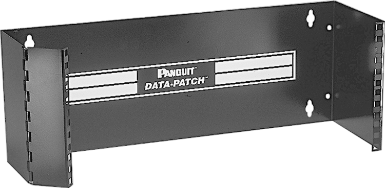 Rahmen 19" Wandmontage Panduit 2HE schwarz 