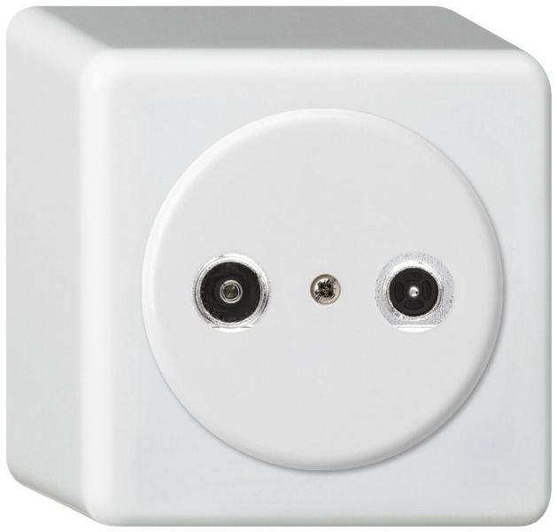 Prise d'antenne AP basico TV-R 23dB 2GHz blanc 