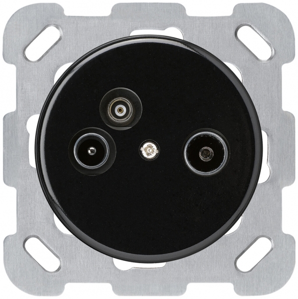 Presa d'antenna INC TV-R-Dati basico B 2GHz 19db nero 