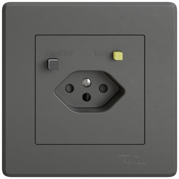 Prise FI ENC EDIZIO.liv  1×T13 avec shutter grf 