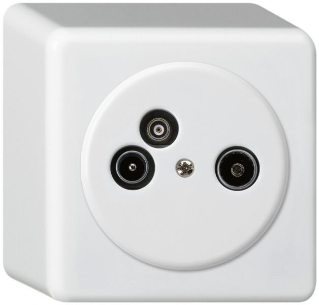 Presa d'antenna AP TV-R-Dati basico 2GHz 14db bianco 