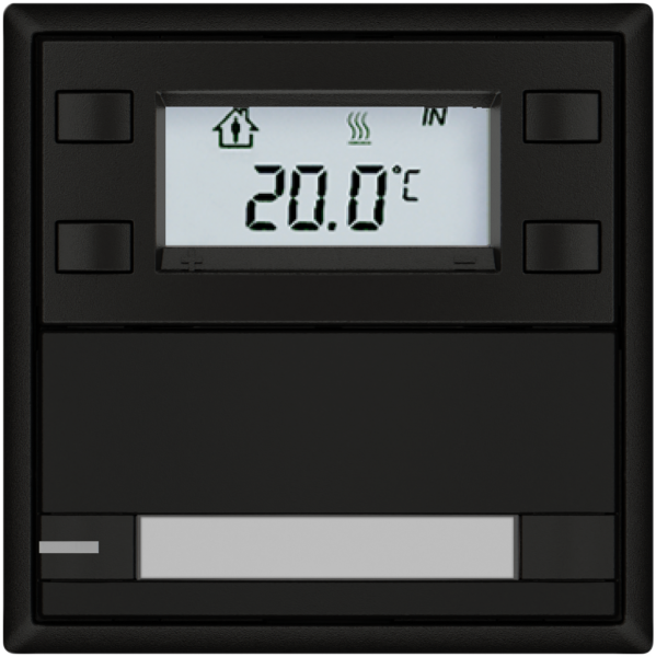 Poussoir RTH EDIZIO.liv SNAPFIX® a.RGB-LED étiqu.1×touche comm.2T no 