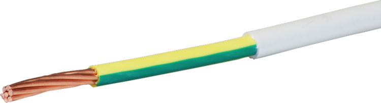 Câble d'installation FE0 1×16mm² PE gris Dca Une longueur