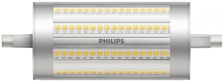Lampada LED Philips CorePro R7s DIM 17.5…150W 230V 3000K 2460lm Ø42×118mm chiaro 