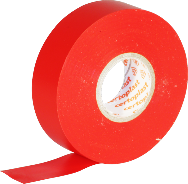 Bande autocollante Certoplast 601 20mm×25m rouge 