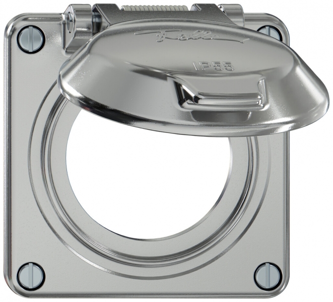 Partie supérieure ELEMENT SNAPFIX® avec clapet Ø53mm 