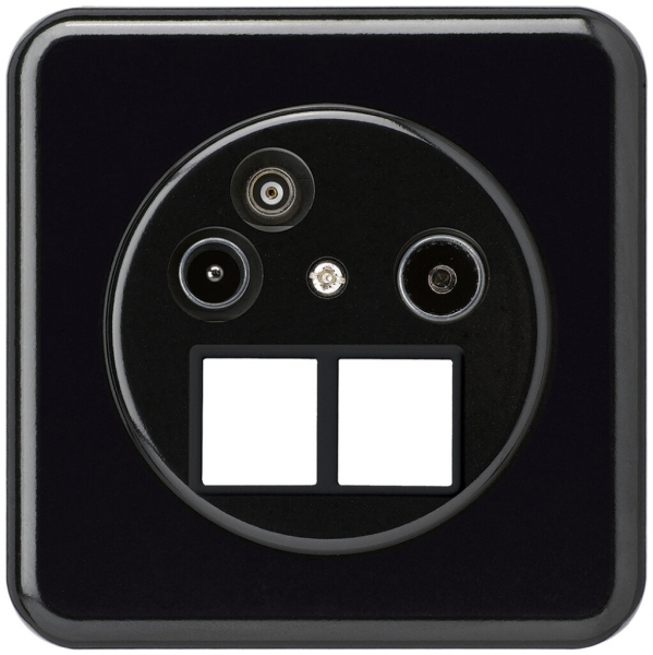 Presa d'antenna INC TV-R-Dati basico HMS C 2GHz 19db nero 